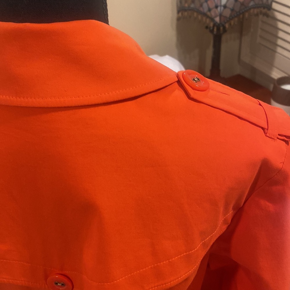 Women’s Sutton Studio Spring Jacket Orange Size 1… - image 4